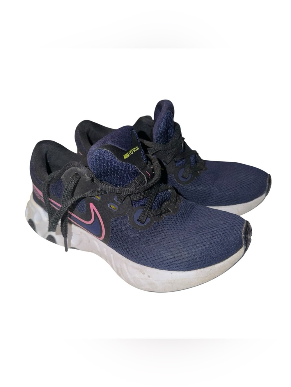 Nike Renew Ride 2-Blackened Blue/Pink Glow-Black